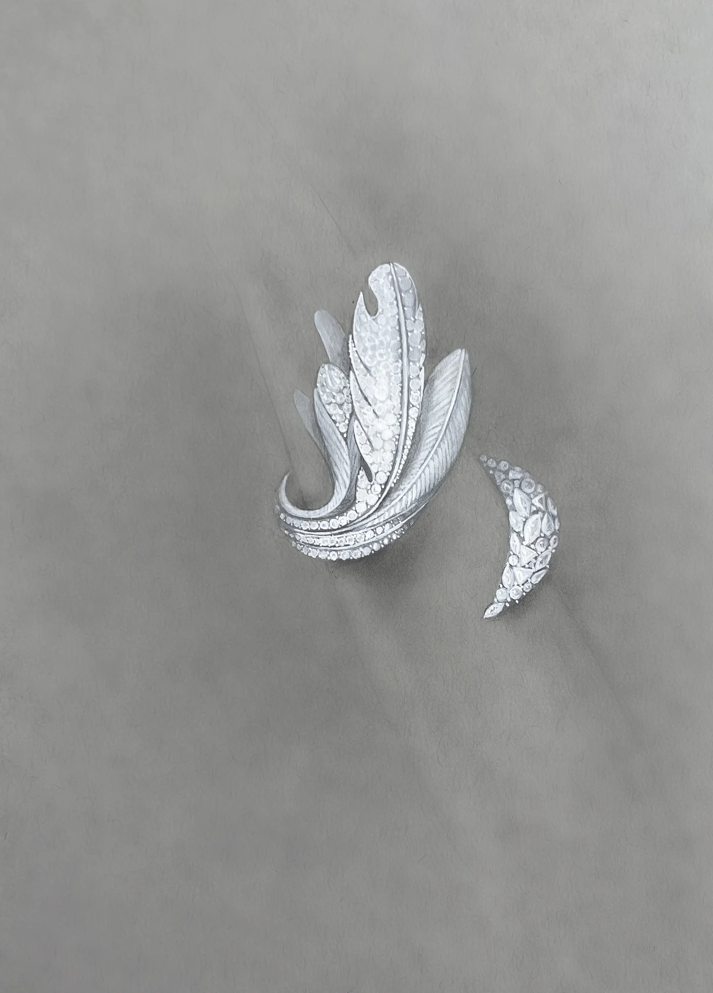 珠宝水粉手绘 04